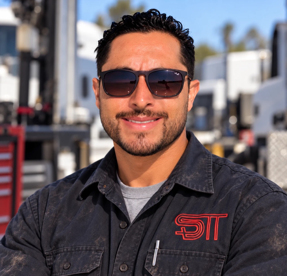 Ivan Salazar, founder and owner of San Diego Truck Tech