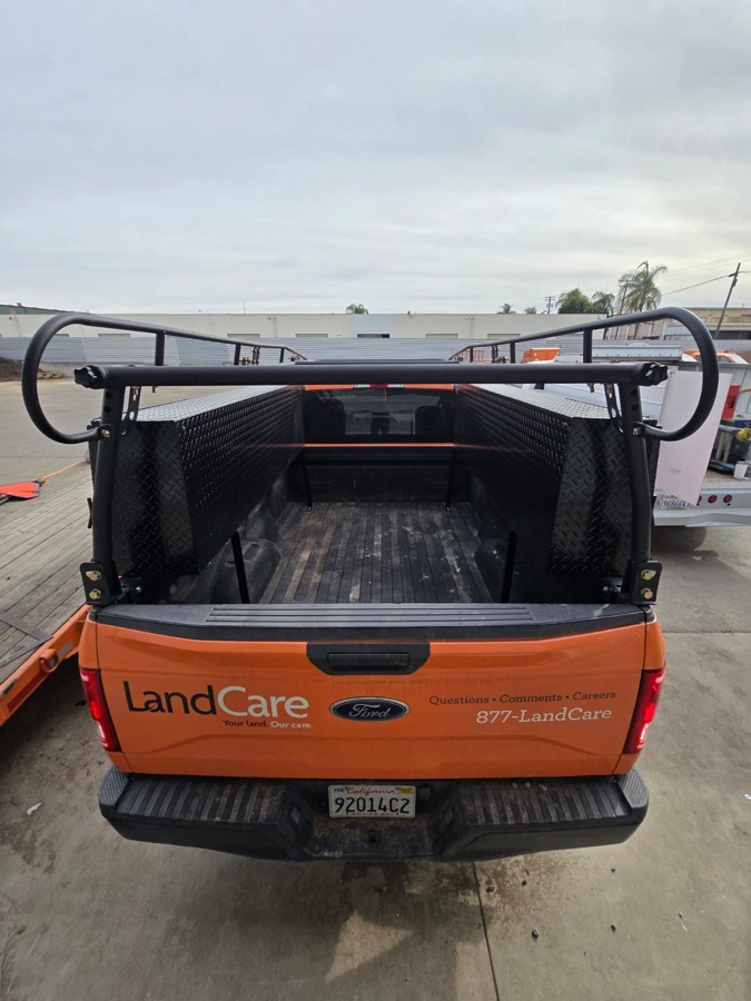 Outfitted work pickup